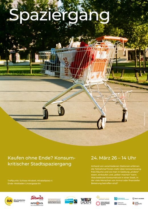 Konsumkritischer Stadtspaziergang: Kaufen ohne Ende?